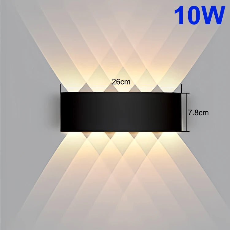 Up & Down LED Wall Lamp – Indoor & Outdoor Waterproof Wall Light