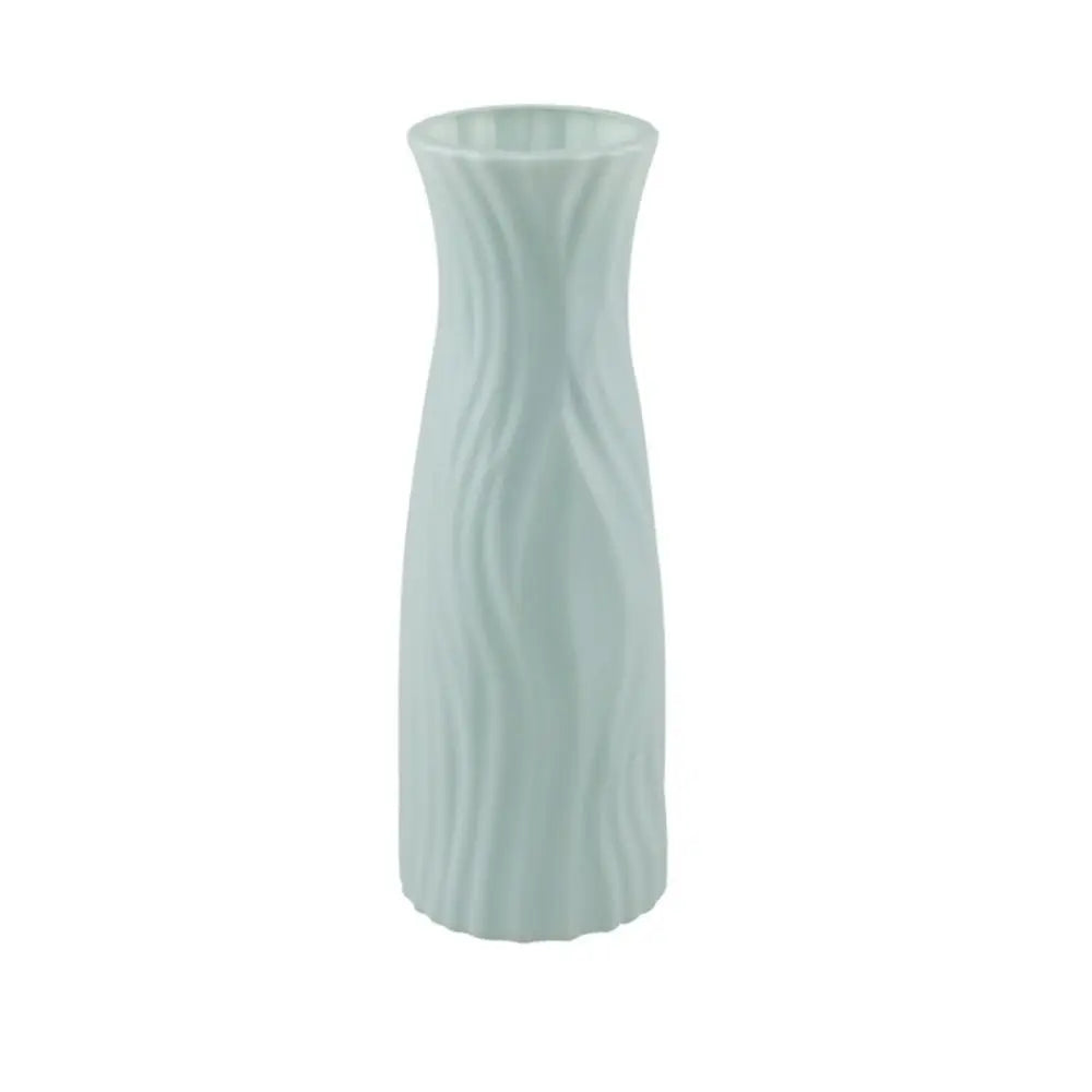 Minimalist Ceramic-Look Flower Vase | Home Decor