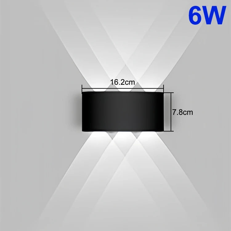 Up & Down LED Wall Lamp – Indoor & Outdoor Waterproof Wall Light