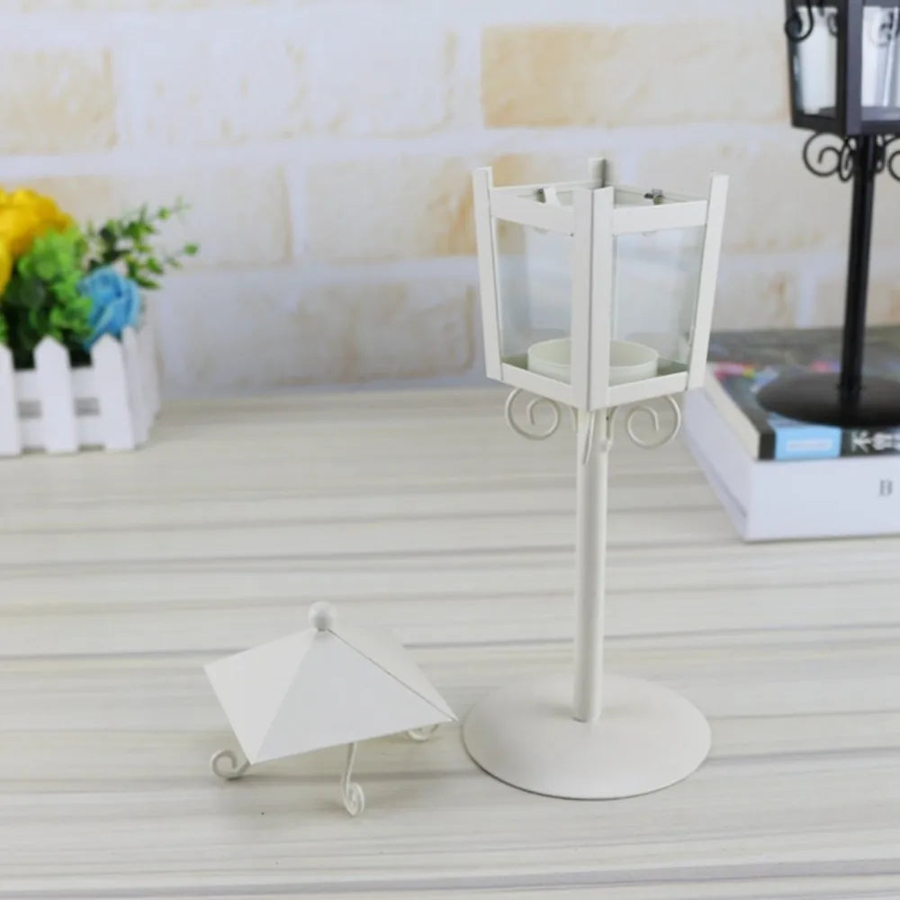 Vintage European Candlestick – Elegant Romantic Candle Holder for Home & Events