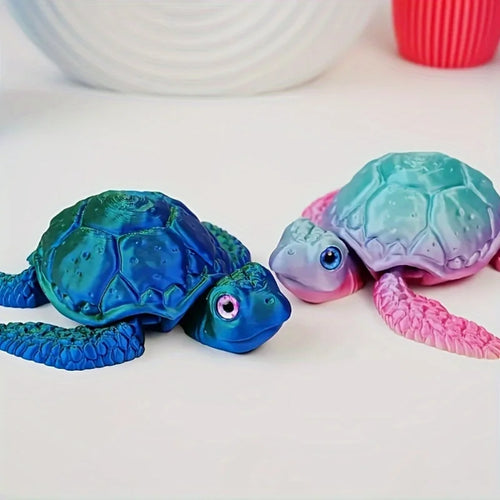 3D Printed Turtle Ornament – Decorative Home, Halloween & Christmas Decor