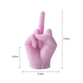 Funny Middle Finger Candle | Quirky Soy Wax Gift