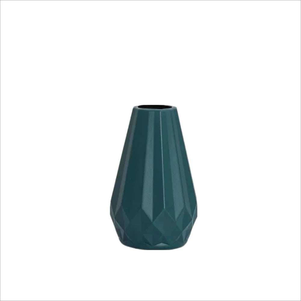 Diamond-Shape Flower Vase | Nordic Minimalist Home Decor