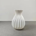 Minimalist Ceramic-Look Vase – Modern Home Decor for Living Room & Table