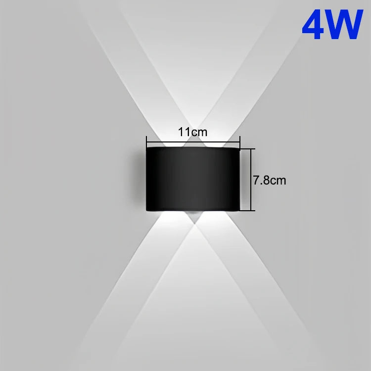 Up & Down LED Wall Lamp – Indoor & Outdoor Waterproof Wall Light