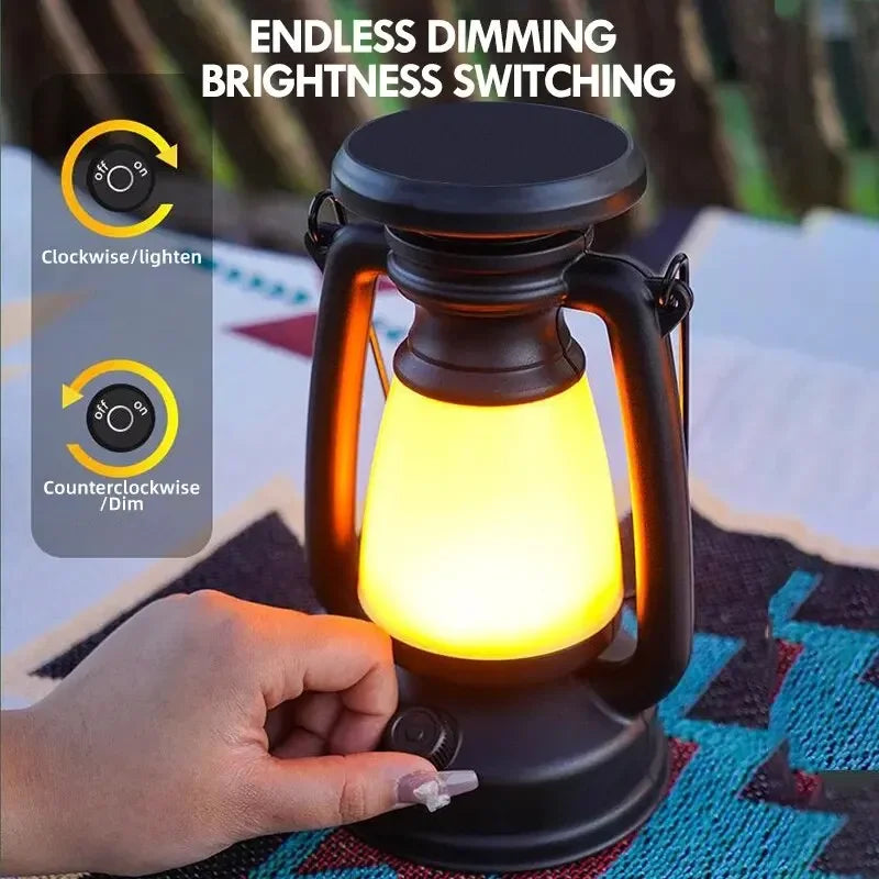 Vintage Nomad – Rechargeable LED Adventure Lantern