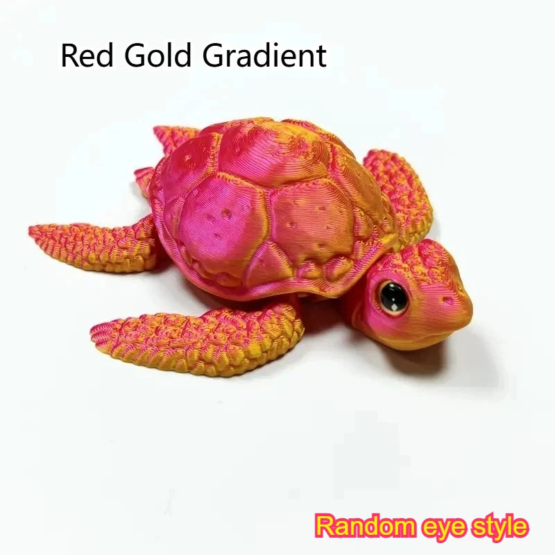 3D Printed Turtle Ornament – Decorative Home, Halloween & Christmas Decor