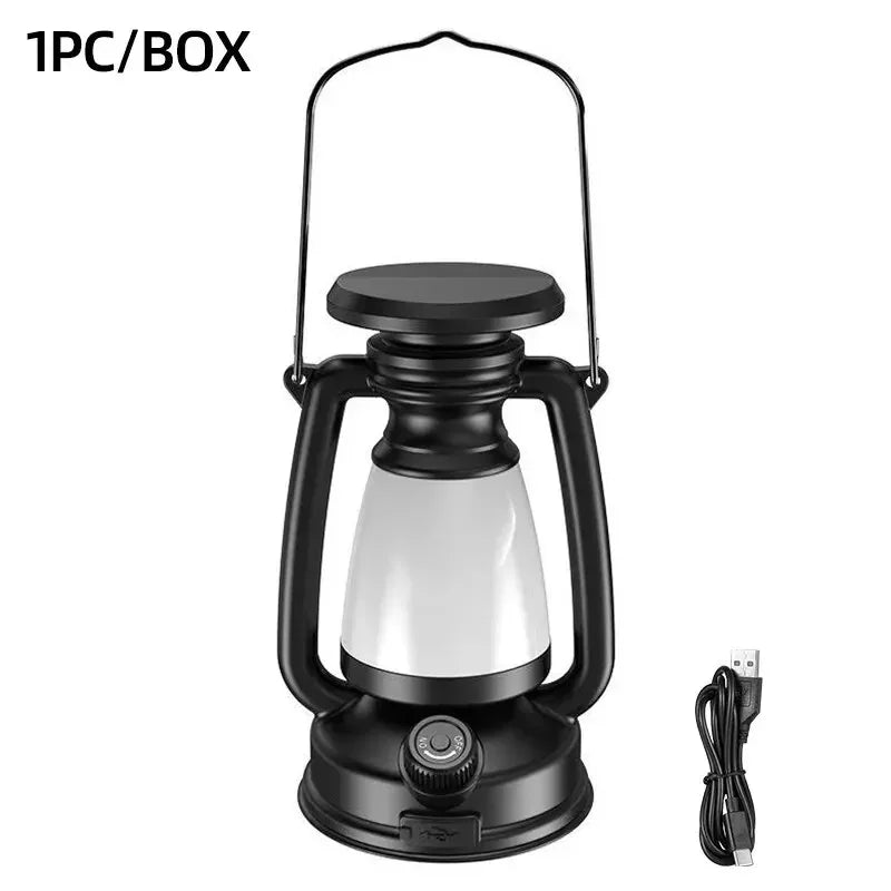 Vintage Nomad – Rechargeable LED Adventure Lantern