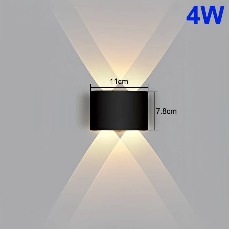Up & Down LED Wall Lamp – Indoor & Outdoor Waterproof Wall Light