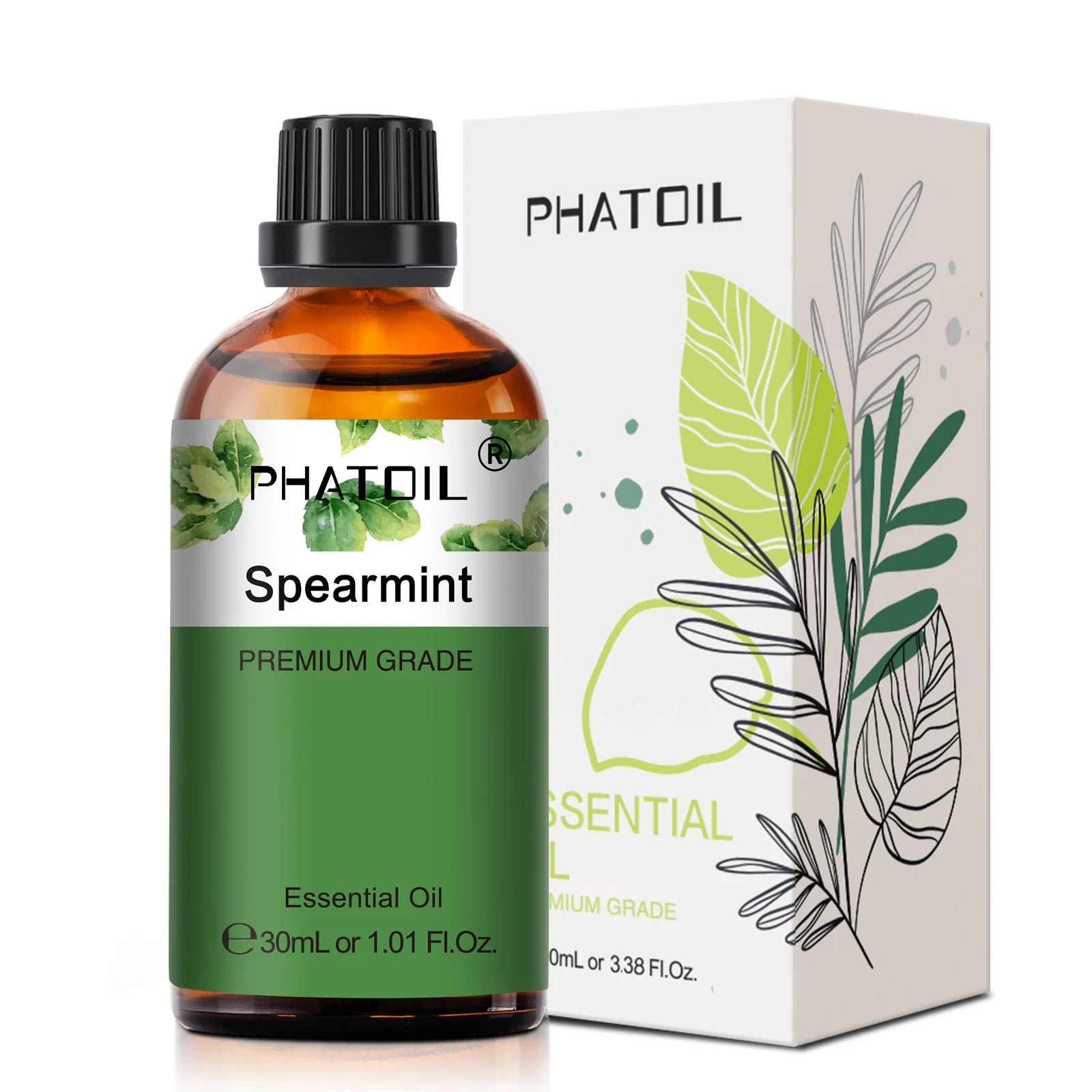 30ml Pure Essential Oil – 38 Fragrances, Aromatherapy & Diffuser (PHATOIL)