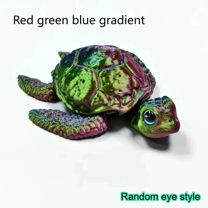 3D Printed Turtle Ornament – Decorative Home, Halloween & Christmas Decor