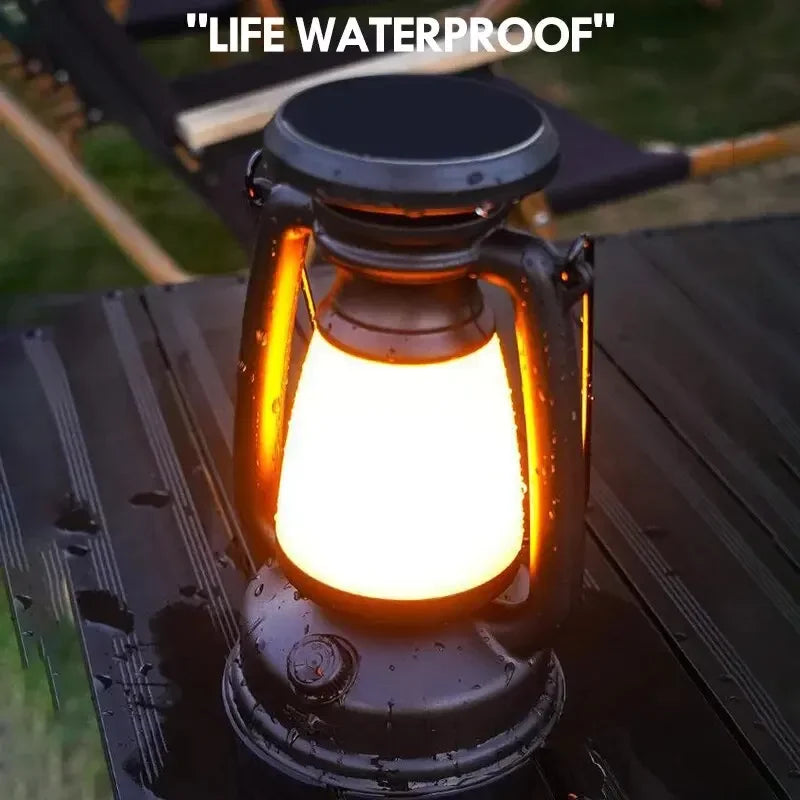 Vintage Nomad – Rechargeable LED Adventure Lantern
