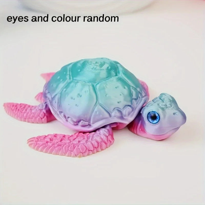 3D Printed Turtle Ornament – Decorative Home, Halloween & Christmas Decor