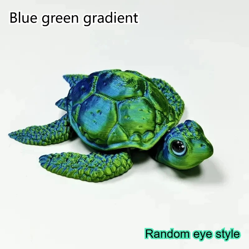 3D Printed Turtle Ornament – Decorative Home, Halloween & Christmas Decor