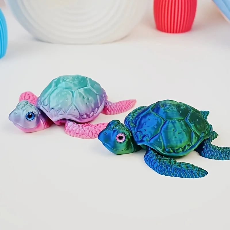 3D Printed Turtle Ornament – Decorative Home, Halloween & Christmas Decor