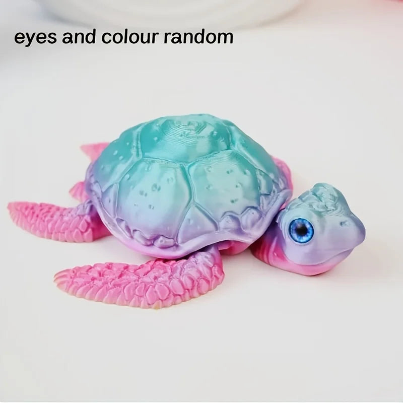 3D Printed Turtle Ornament – Decorative Home, Halloween & Christmas Decor