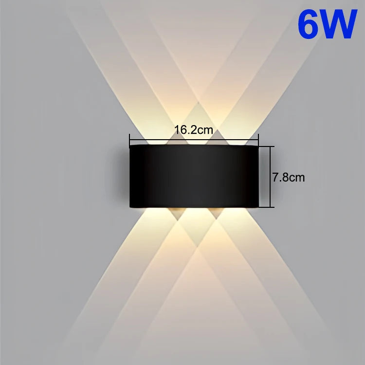 Up & Down LED Wall Lamp – Indoor & Outdoor Waterproof Wall Light